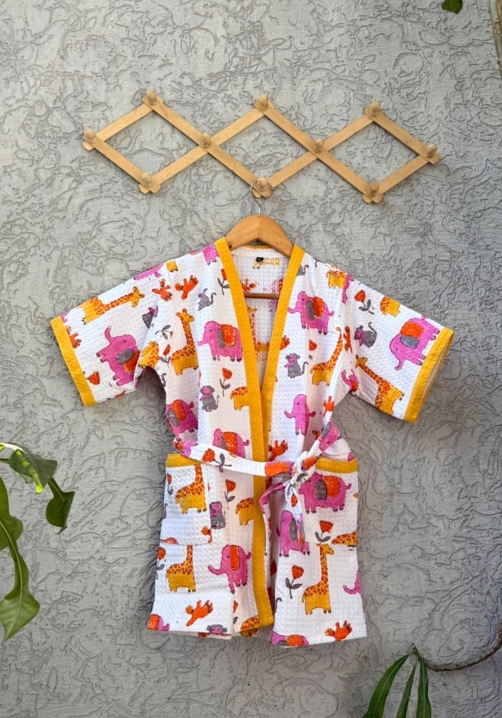 Dino Adventure Kids Robe
